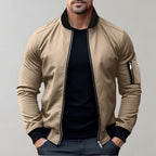 Stanley | Men's Slim Zip-Up Bomber Jacket with Side Pockets