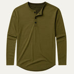 The Cromwell Long Sleeve Cotton Polo for Men