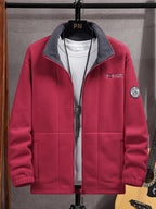 Maverick | Men's Slim Zip-Up Bomber Jacket with Storage