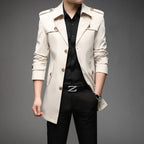 Sebastian | Men's Double Breasted Classic Trench Coat