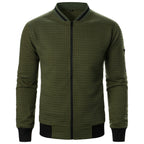 The Harlow Cotton Cardigan for Men – Tailored with Zip