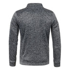 Men’s Half Zip Fleece Jumper Warm Winter Pullover Casual Knitwear