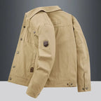 Men’s Utility Field Jacket Casual Cotton Military Style Coat