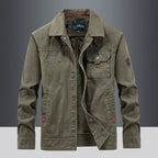 Men’s Utility Field Jacket Casual Cotton Military Style Coat