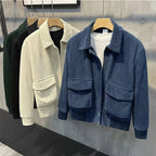 The Lisbon Men’s Corduroy Utility Pocket Jacket