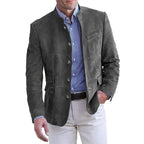 George | Men’s Lightweight Mandarin Collar Tailored Blazer