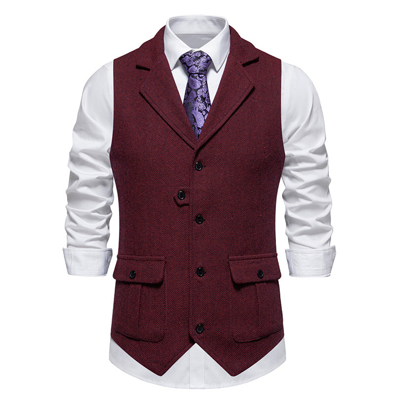 Blake | Men’s Tailored Formal Suit Waistcoat Vest