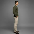 Ethan | Men's Long Sleeve Winter Polo Shirt