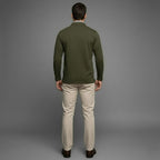 Ethan | Men's Long Sleeve Winter Polo Shirt