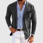 Men’s Smart Blazer with Shirt Set Casual Tailored Outfit