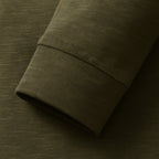 The Cromwell Long Sleeve Cotton Polo for Men