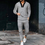 Philip | Men’s Modern Zip Two-Piece Casual Set